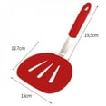 thumbnail image 1 of 1pc Kitchen Spatula Silicone Turner Kitchen Cooking Utensil Scrapers Spoon Non-Stick Cake BBQ Heat Resistant Cooking Tool Clearance, 1 of 6