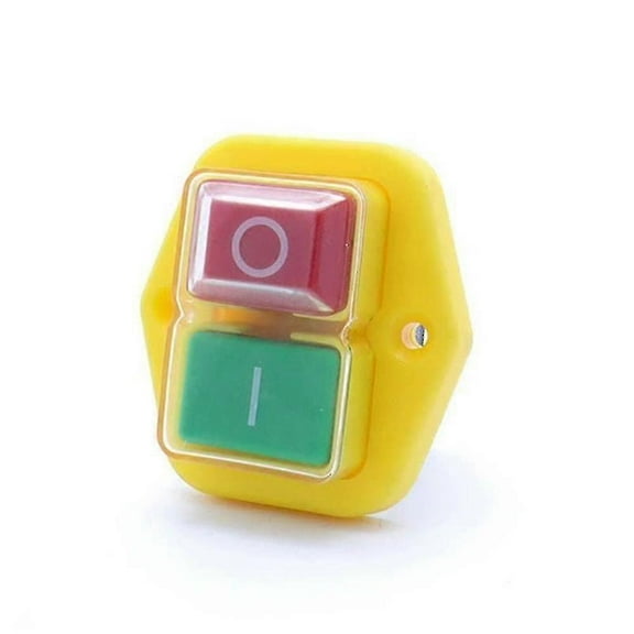 1pc Kjd17b Button Switch 220v-240v 16a 5-pin Tool Switch S202412306532