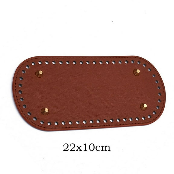 1pc Knitted Bag Long Bottom Crochet Bag Base Former Bag Making Accessories For DIY Projects And Bag Craft Repairs 22cmx10cm