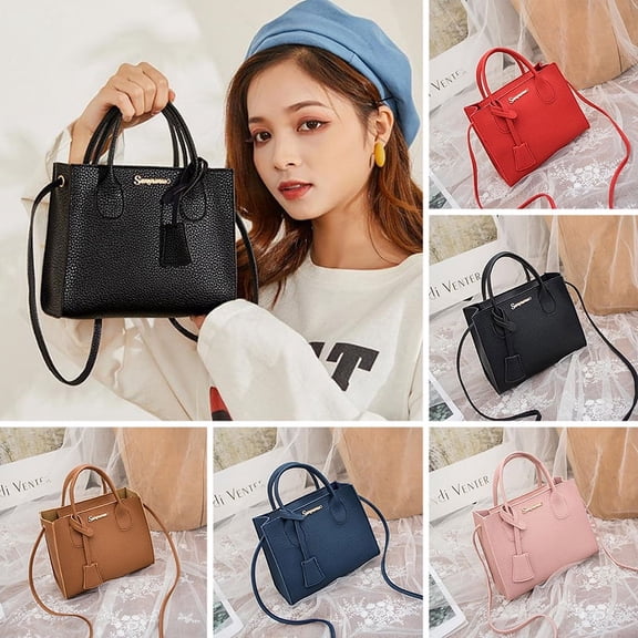 1pc Korean Women Sling Bag Crossbody Bag Shoulder Bag Casual PU Bag Totes