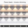 thumbnail image 1 of 1pc LED Cabinet Light With Motion Sensor, Ultra Thin Human Body Induction Intelligence LED Lamp Ultra Thin, For Kitchen Counter Bedroom Wardrobe(7,8or11,8or15,7), 1 of 10