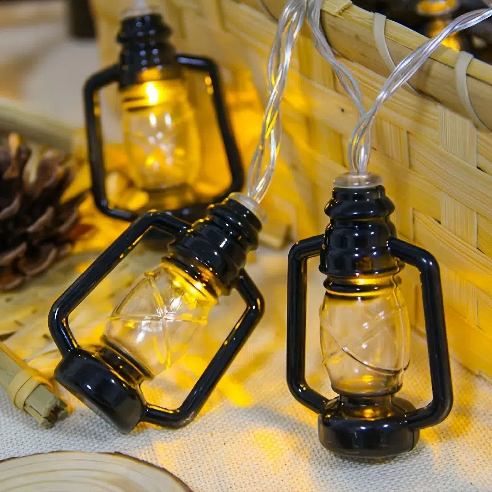 Retro Oil Lamp Electric Flameless Candle Lamps LED Novelty