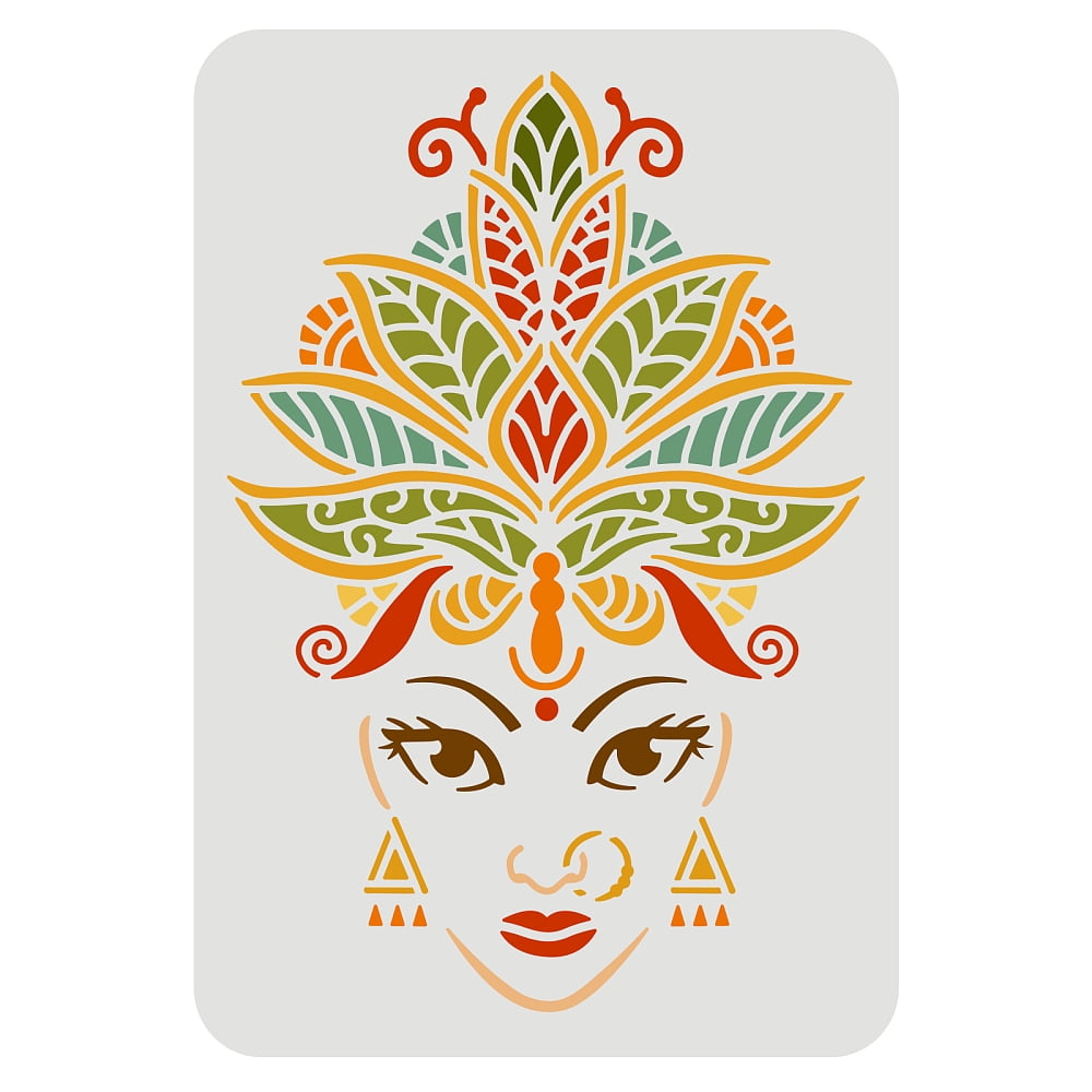 1pc Large Plastic Reusable Drawing Painting Stencils Templates for ...
