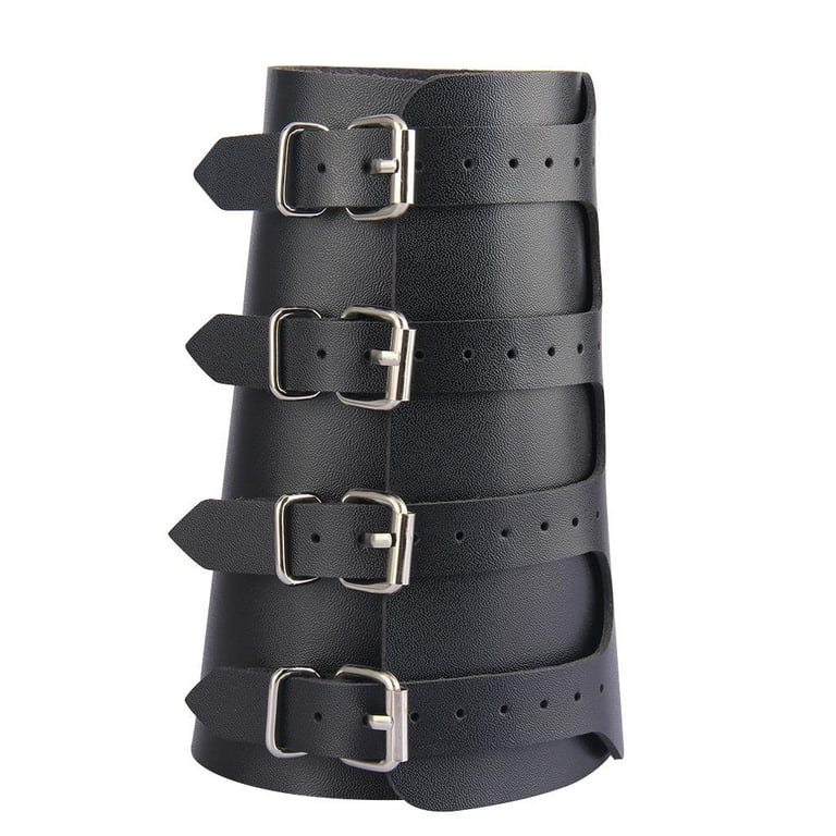 1pc Leather Arm Guard Gauntlet Wristband Medieval Bracers Jewelry