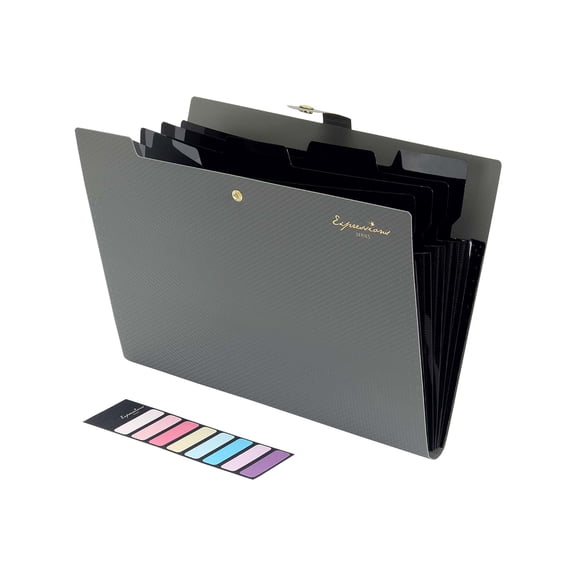 1pc Letter Graphic Accordion File Folder, Multi-Layer Expanding Organizer for Office & School File Storage, Back-to-School Supplies