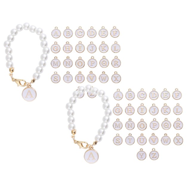 1pc Letter Pearl Chains Accessories For Stanle.y 30/40 Oz Tumbler With