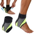 thumbnail image 1 of 1pc Lightweight Sports Ankle Brace, Breathable Ankle Support Brace, Mesh, Adjustable, Anti-Sprain Ankle Stabilizer Sleeve Thin Wearable Athletic Ankle Guard For Running Gym Hiking,Adjustable, 1 of 7