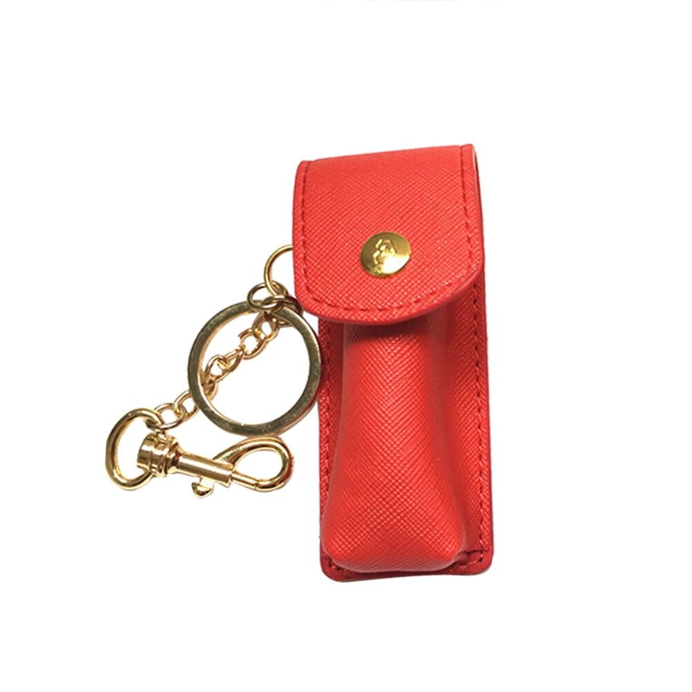1pc Lipstick Keychain Holder Storage Bag Lip Balm Lip Pouch Bags for