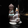 thumbnail image 1 of 1pc Little Monk Backflow Incense Burner, Creative Home & Teahouse Decor (Without Incense), 1 of 8