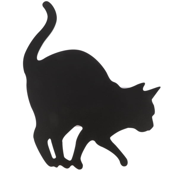 OUNONA LED Cat Wall Light Black Acrylic Night Light for Bedroom Kids Room Decorative Lighting 1 Pc