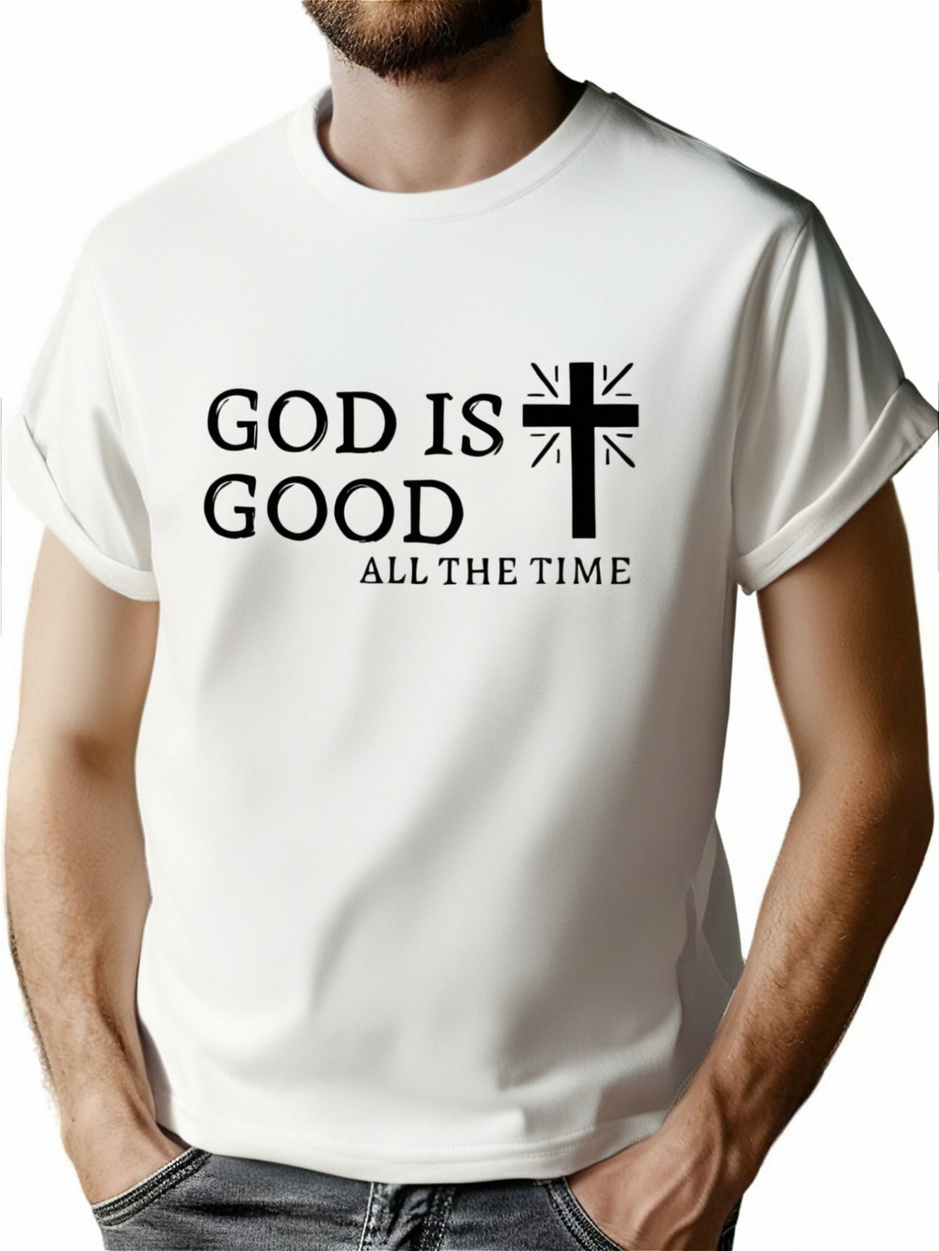 Plus Size " Love America" Men's Casual Trendy Graphic Print Comfortable Crew Neck Short Sleeve T Shirts Summer Oversized Loose Tees G 601099514286678