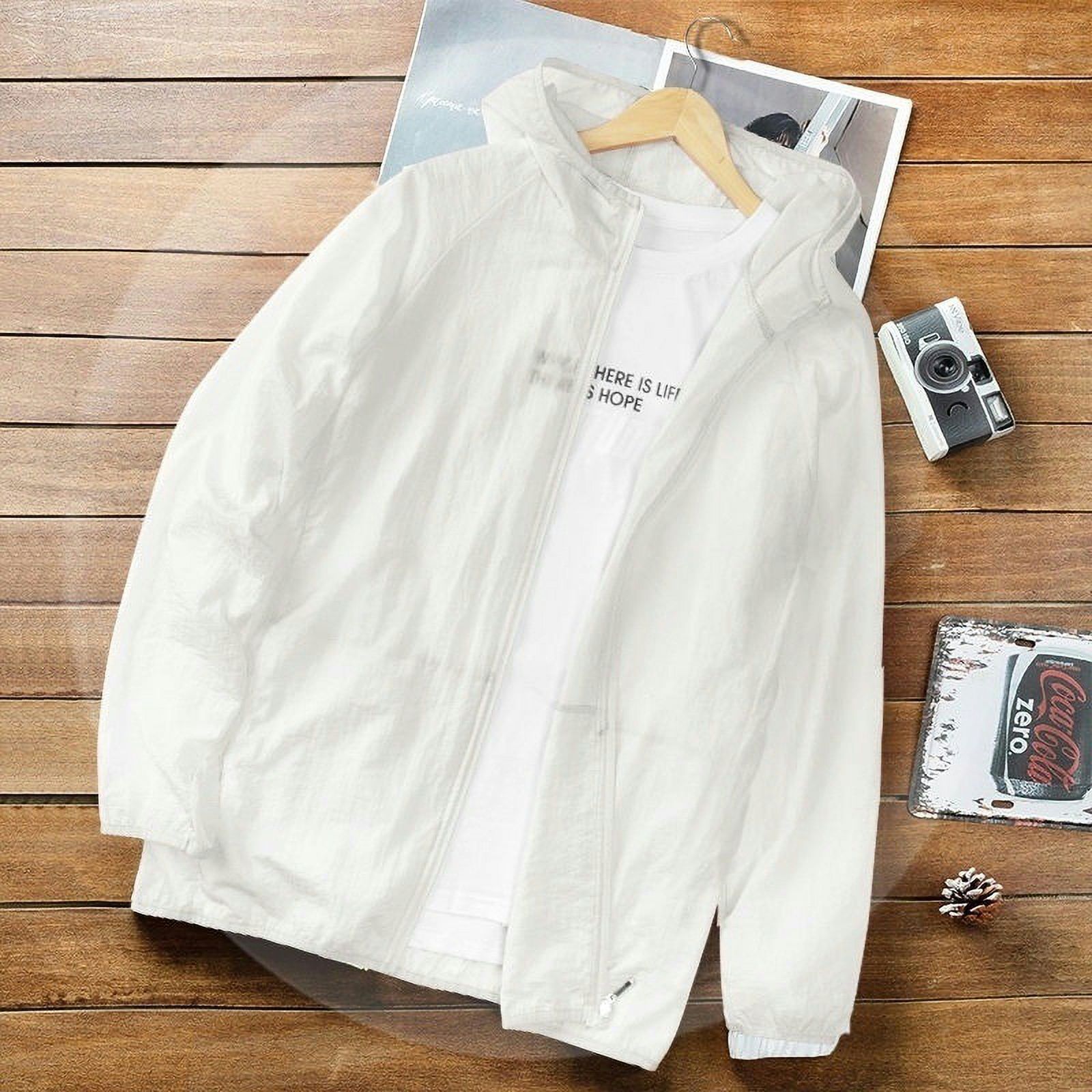 1pc Men‘S Lightweight Elastic Ice Silk Clothing Sun Protection Ultra