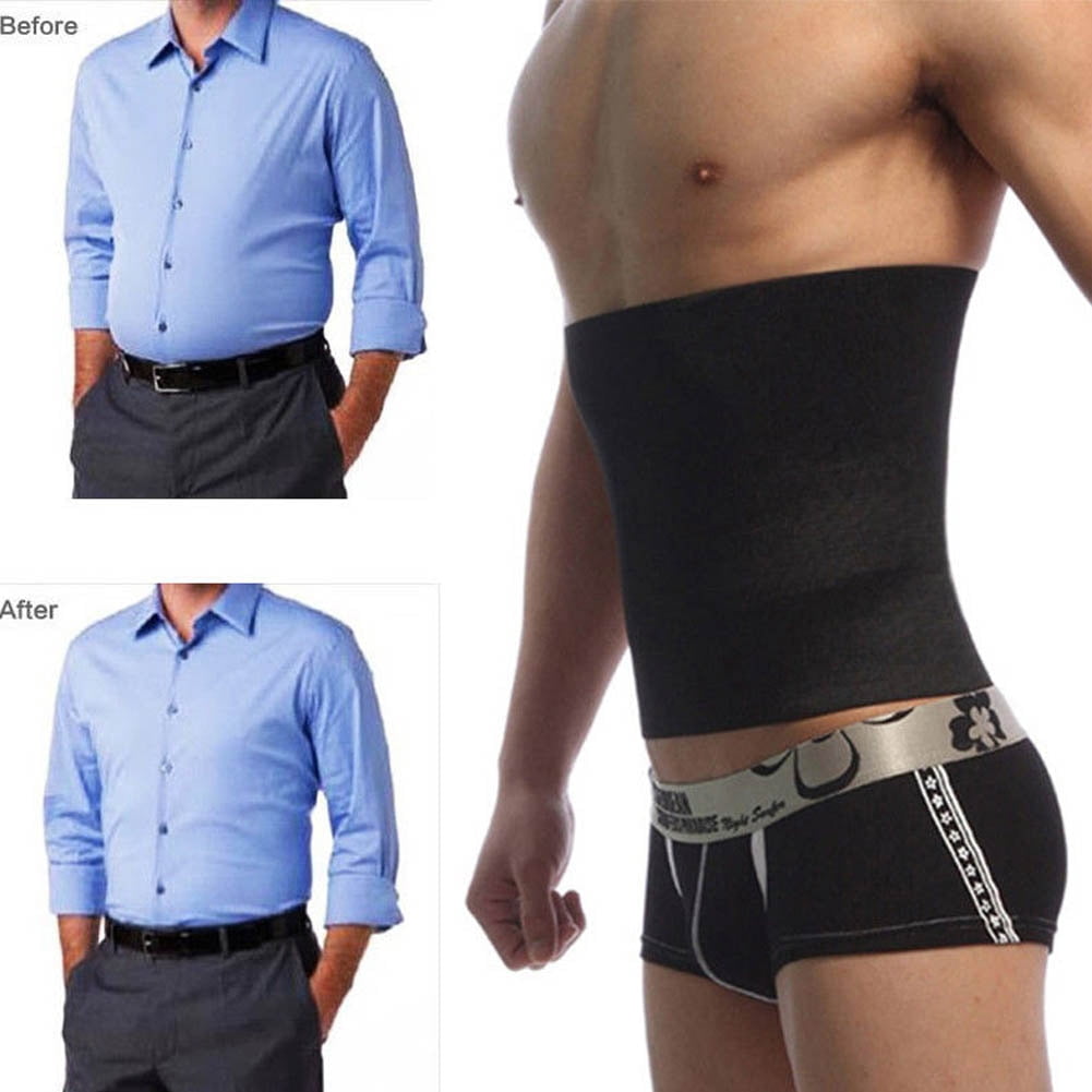 1pc Men Slim Tummy Belly Abdomen Fat Burner Body Shaper Slimming Belt Walmart