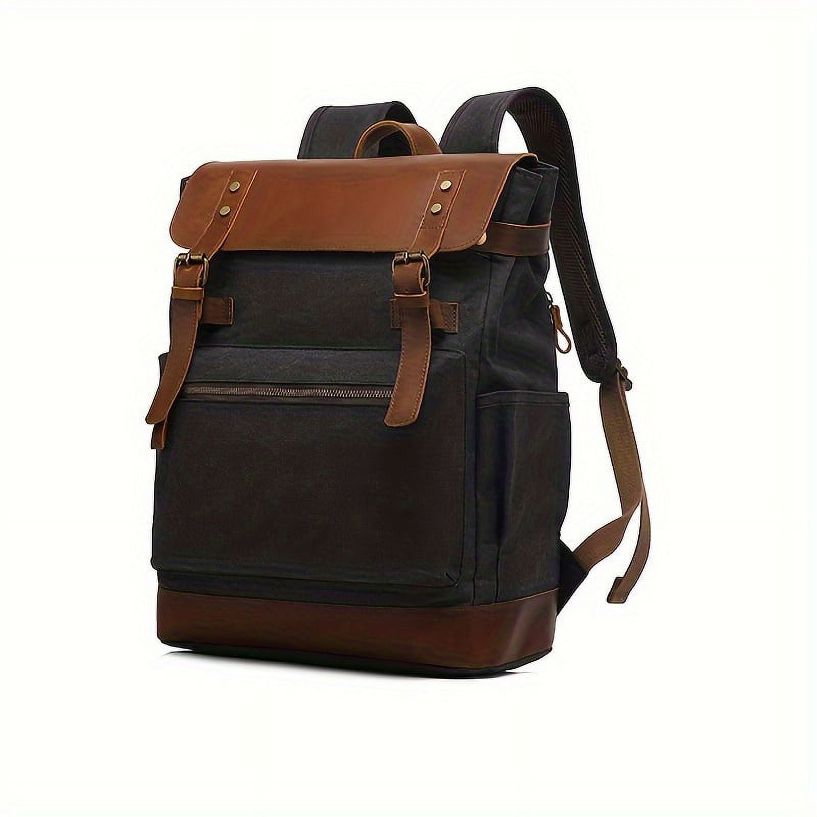 Gearonic men's outdoor sport vintage canvas military pack discount