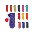 thumbnail image 1 of 1pc Men's Print Silk Tie, Suitable For Banquets, Parties, Business And Daily Wear, 1 of 1