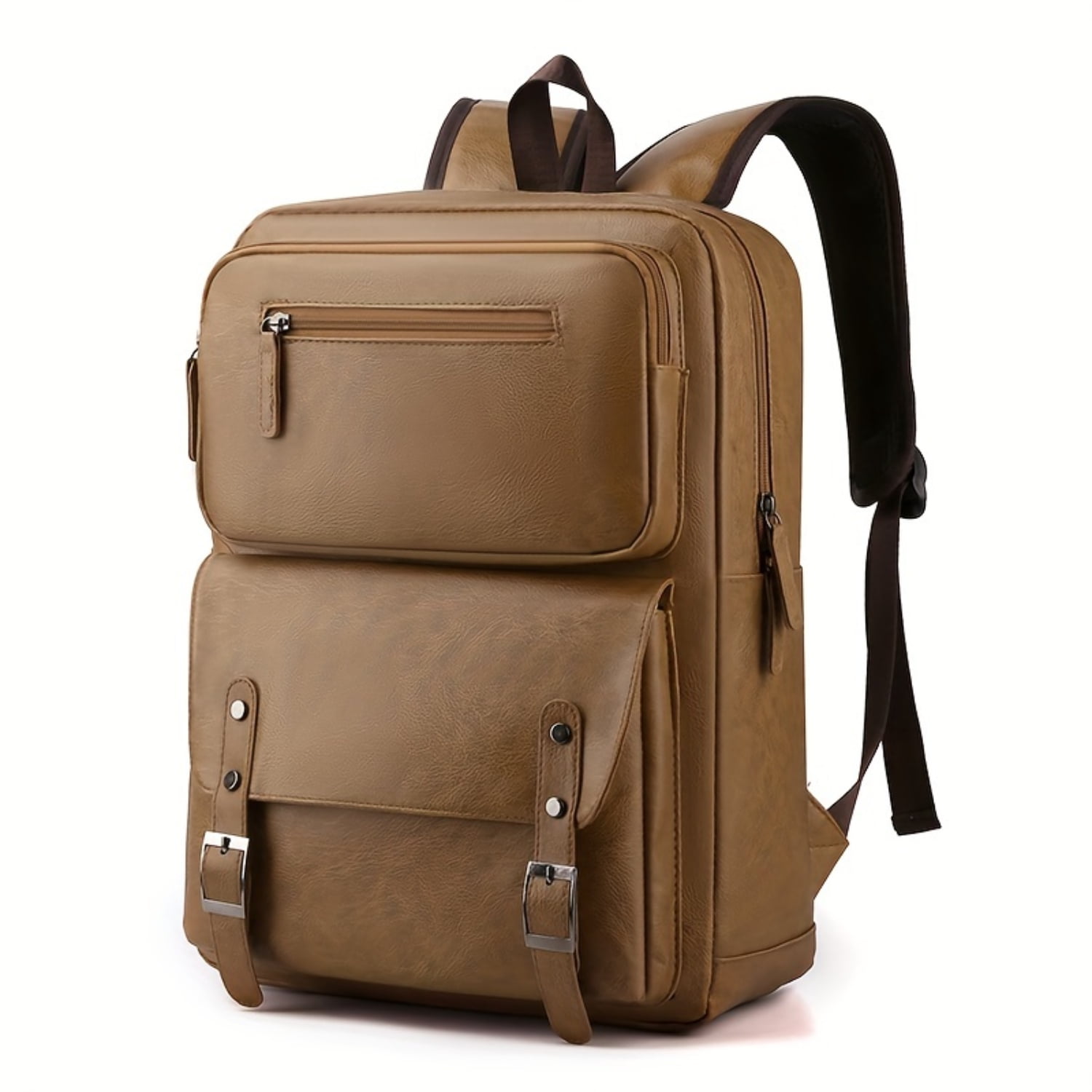 MOTILE Vegan Leather Commuter Laptop Tote with 10 000 mAh Qi Certified Wireless Powerbank Pewter Walmart