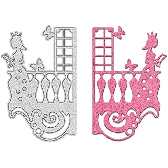 1pc Metal Fairy Tale Cutting Dies Stencils Princess for DIY Scrapbooking Album Decorative Wedding Invitation Card Making