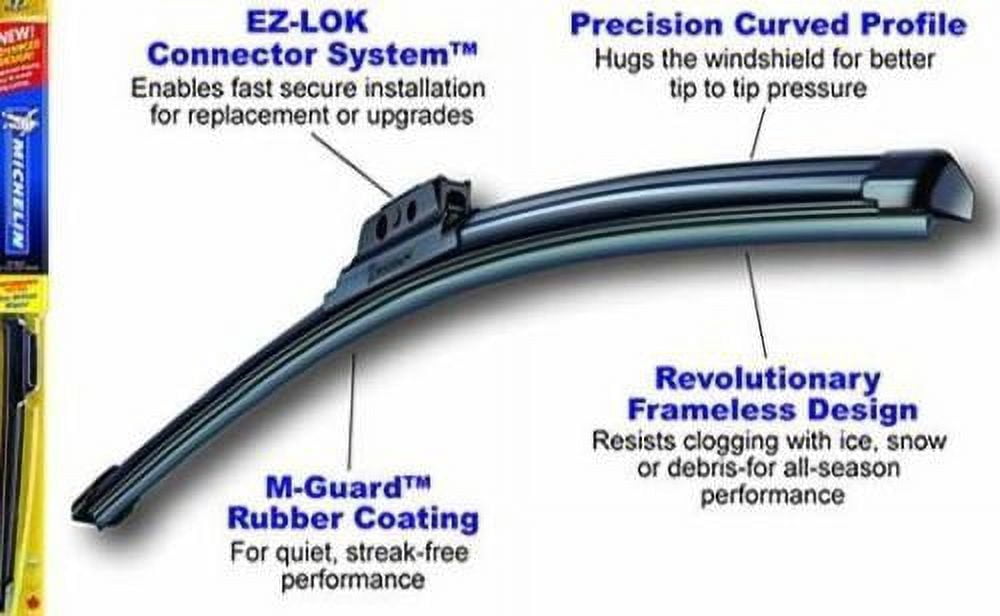 1pc Michelin Wiper Blades Frameless C17UB 17" wiper blades Universal