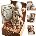 thumbnail image 1 of 1pc Mini Bunny Hug Cute Easter Gift Plush 2026 Bunny in a Box Hugs Positive Bunny Stuffed Animal Rabbit Soft Floppy Easter Ideas, Easter Decorations for Home, Easter Basket Stuffers (B), 1 of 3