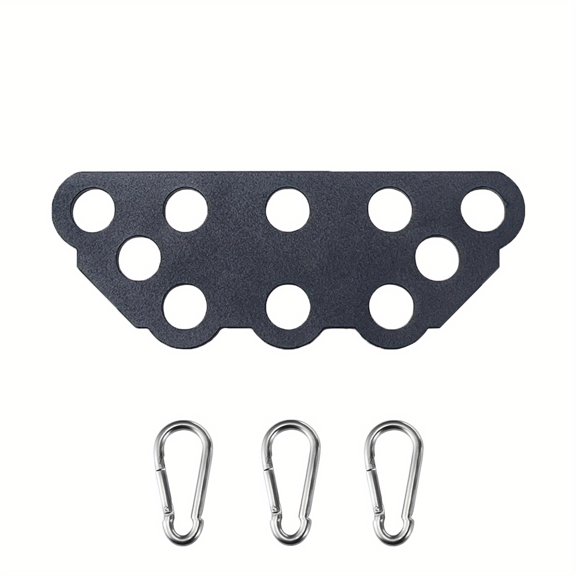 1pc Mini Multi-hole Grip, Pull Down Board For Home Gym Fitness, Pull Down Fitness Attachments, For Pulley System Cable Machine