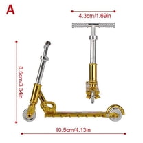 1pc Mini On Fingers Two Wheel Toys Bicycles And Scooters Fingerboard Skateboard Bike Finger