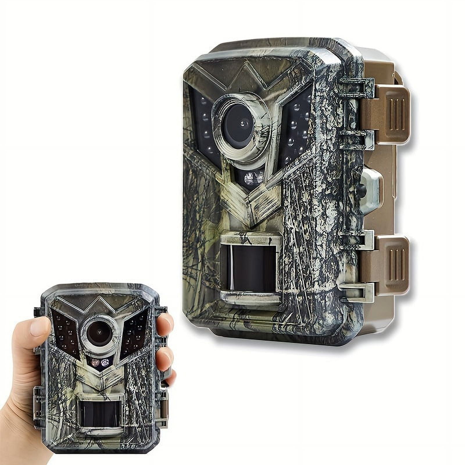 1pc Mini Trail Camera, HD Game Hunting Camera Motion, Activated With IR