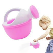 1pc Mini Watering Can for Kids, Swimming Bathing Watering Pot Handheld Toy Watering Can for Indoor Outdoor Plants, Small Plastic Watering Can with Sprinkler, Plant Flower Water Can Pots, Random Color