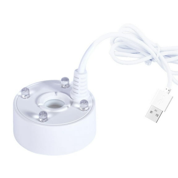 1pc Mist Maker 5V USB Mist Maker Fogger With LED Fog Maker Machine Colorful Lights Home Improvement Filter Tools Parts