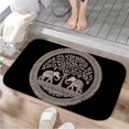 thumbnail image 1 of 1pc Misty Pine Forest Bathroom Rug Bathroom Decor and Accessories- Durable,Anti Slip,And Quick Drying,Suitable For Indoor/outdoor Use - Perfect For Bathrooms,Bedrooms,Kitchens, 1 of 9