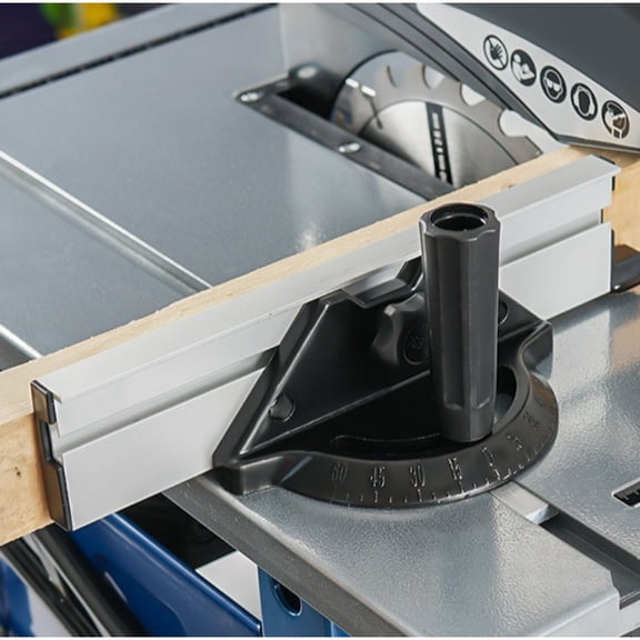 1pc Miter Gauge with Aluminum Alloy Miter Fence with 60 Degree Angled EndsTable Saw Accessories, Router Sled, Can Repetitive Cut Flip Stop