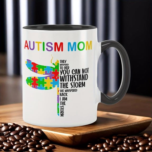 1pc Mom Mug 11oz 330ml Ceramic Coffee Mug Tea Cup Reusable Durable Cup Men And Women Birthday Mother s Day Holiday Drinkware Restaurants Cafes