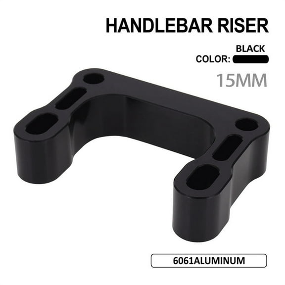 1pc Motorcycle Handlebar Riser Head Up Raiser Adapter 15mm For Surron Sur-Ron Sur Ron Lightbee Light Bee S/X/L1E