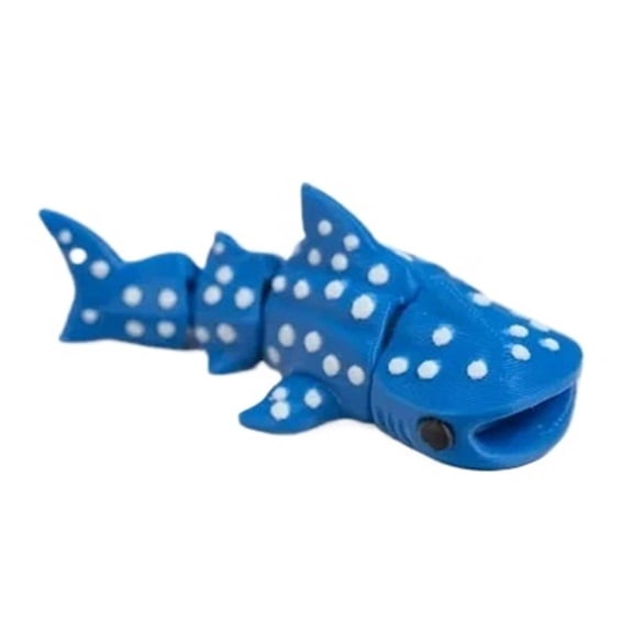 1pc | Movable Whale MovableJoint | Interactive Figurine | 3D Printed | Gift Item