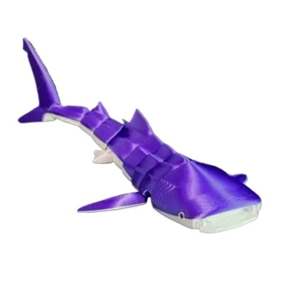 1pc | Movable whale shark (One-piece Printed) | Interactive Figurine | 3D Printed | Display Decoration