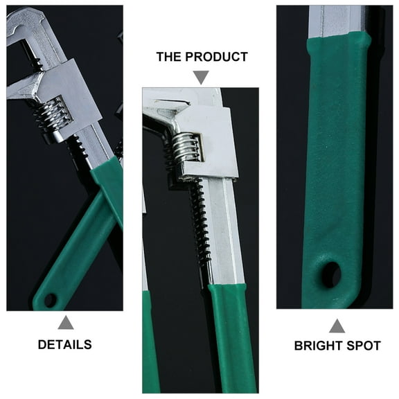 FELTECHELECTR Right Angle Wrench Metal Sturdy Oil-Proof Practical for Repairing 1Pc