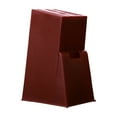 thumbnail image 1 of 1pc Multi Slot Block Knife Holder, Wood, Natural Texture, Countertop Knife Organizer Rack, Butcher Block with Scissors-Slot, Easy Kitchen Knife Storage, 1 of 5