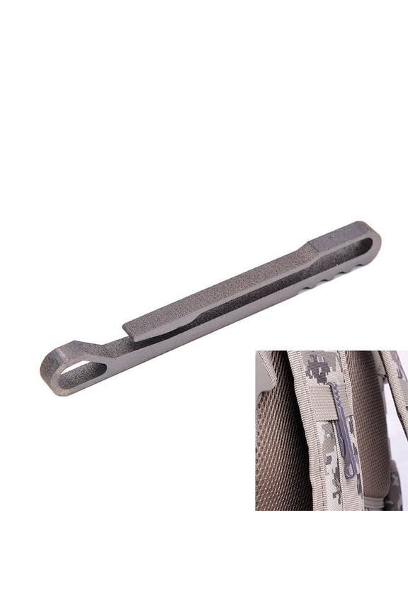 1pc Multi Utility EDC Tool Titanium Alloy Hanging Buckle Quick draw Key Ring