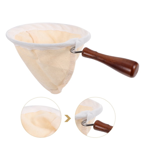 Reusable Multi-Functional Coffee Filter Strainer Bag for Brewing, Mesh Coffee Filter with Assorted Colors, 1 Piece