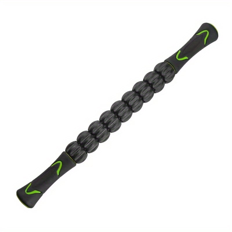 1pc Muscle Fascia Release Muscle Roller Stick for Athletes - Reduces Soreness, Tightness and Pain - Ideal Choice for Physical Relax and Recovery-Black
