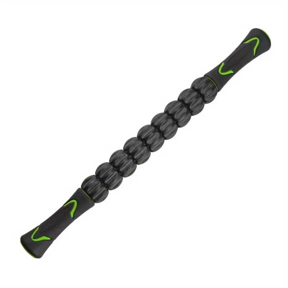 1pc Muscle Fascia Release Muscle Roller Stick for Athletes - Reduces Soreness, Tightness and Pain - Ideal Choice for Physical Relax and Recovery-Black