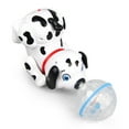 1pc Music Flashing Toy Dancing Moving Cartoon Dog Head The Ball