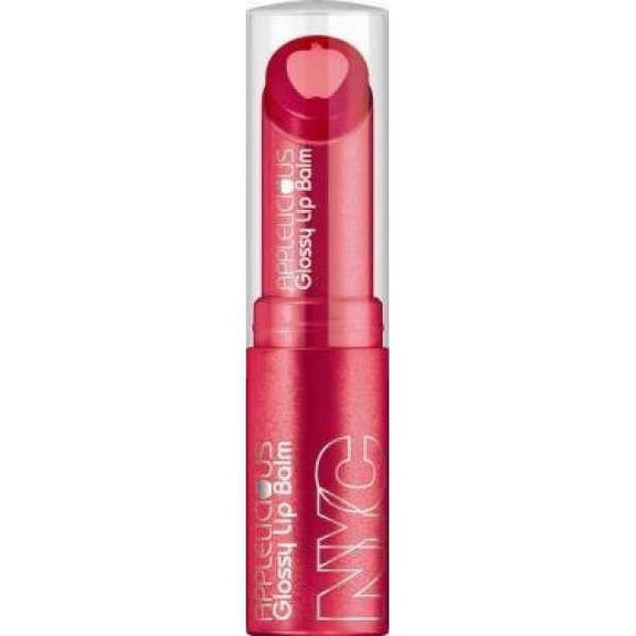 1pc NYC Applelicious Glossy Lip Balm -356 Big Apple Red