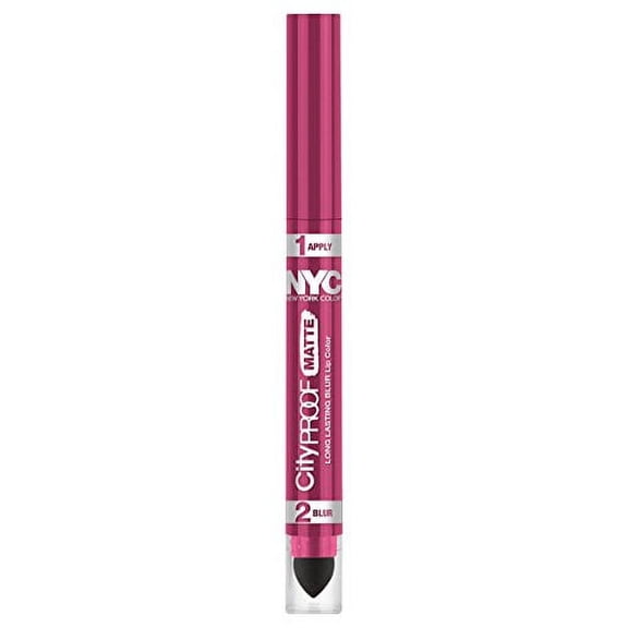 1pc NYC City Proof Matte Blur Lip Color - Pink City