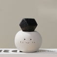thumbnail image 1 of 1pc Natural Crystal "Dou Ding" Rough Stone Set | 【Clay Base】 Garnet | 50g Energy Stones, 1 of 8
