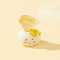 thumbnail image 1 of 1pc Natural Crystal "Dou Ding" Rough Stone Set | 【Clay Base (Ingot Pendant)】 Citrine | 50g Energy Stones, 1 of 8