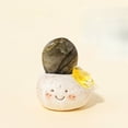 thumbnail image 1 of 1pc Natural Crystal "Dou Ding" Rough Stone Set | 【Clay Base (Ingot Pendant)】 Labradorite | 50g Energy Stones, 1 of 8