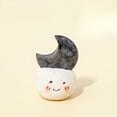 thumbnail image 1 of 1pc Natural Crystal "Dou Ding" Rough Stone Set | 【Moon Shape】 Black Obsidian | 50g Energy Stones, 1 of 8