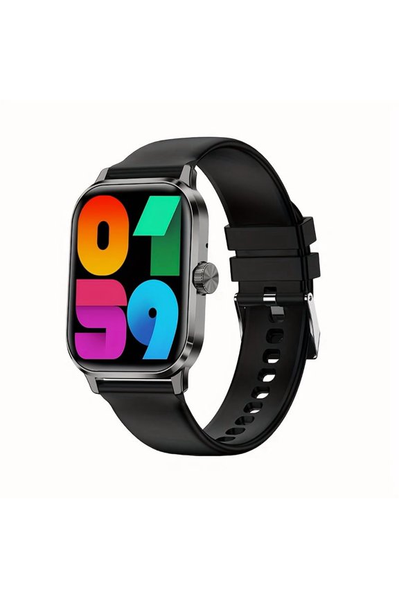 1pc New Large-Screen Unisex Smartwatch - HD Voice Calling, Multiple Sports Modes, Sleep Monitoring, Multiple Interface Options, Android/iPhone Compatible, Ideal for Outdoor Sports/Daily Wear