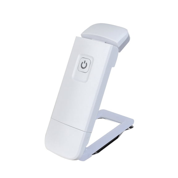 1pc New Mini USB Rechargeable Reading Light Portable Bookmark Light 3 Color Soft Lamp Adjustable Brightness LED Bookmark Light Bed Car Reading Light Home Office Dorm Lighting Gift
