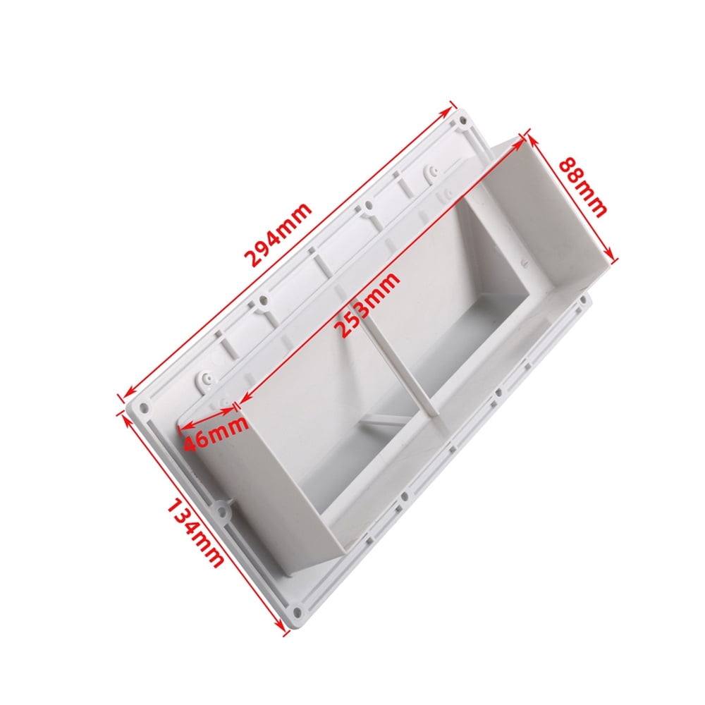 1pc New Range Hood Vent Cover Sidewall Vent Replacement for RV Trailer Camper